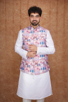 Tatvivah Men's Modi Jacket Purple 4203