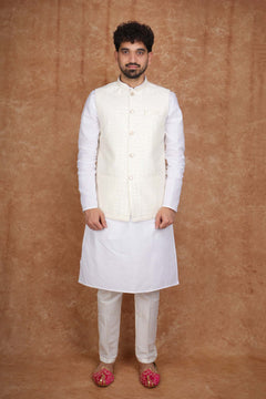 Tatvivah Men's Modi Jacket White 4208
