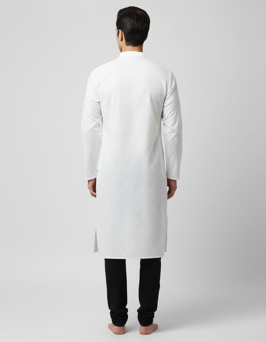Tatvivah Men’s Jacquard Ethnic Kurta 2109