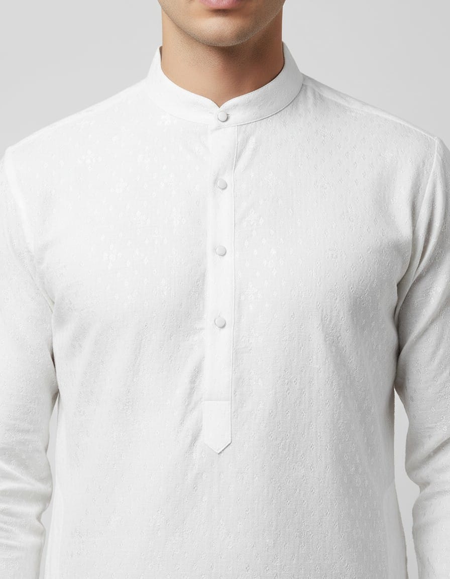 Tatvivah Men’s Jacquard Ethnic Kurta 2109
