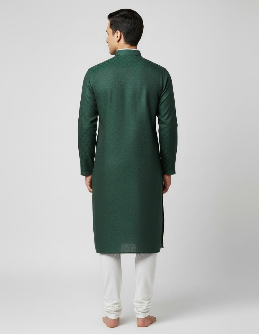 Tatvivah Men’s Jacquard Ethnic Kurta 2112