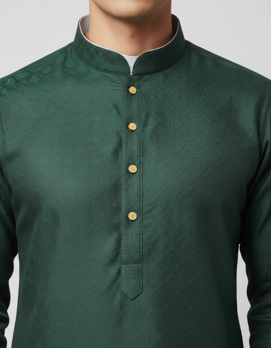 Tatvivah Men’s Jacquard Ethnic Kurta 2112