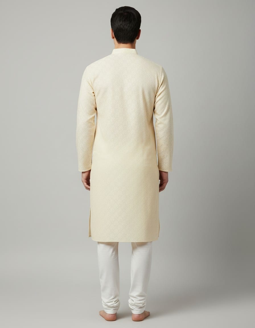 Tatvivah Men’s Jacquard Ethnic Kurta 2113