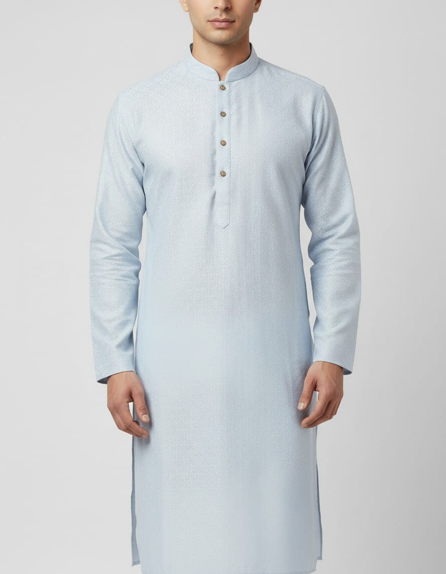 Tatvivah Men’s Jacquard Ethnic Kurta 2114