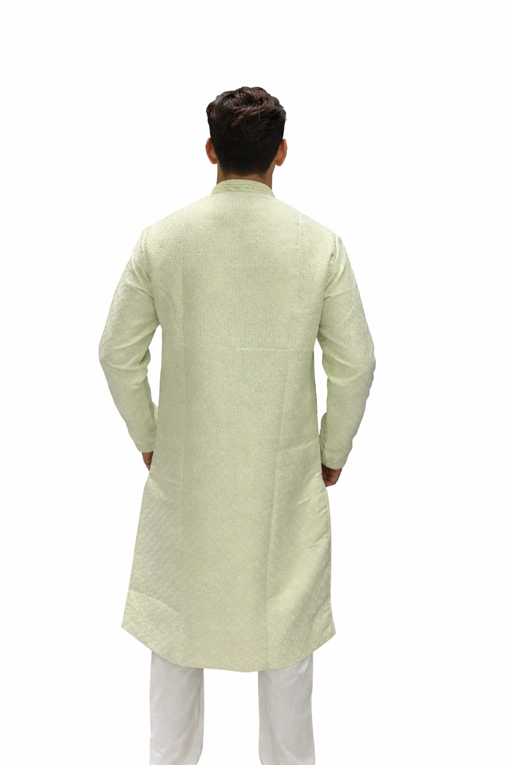 Men’s Premium Ethnic Kurta Set | Stylish Wedding & Festive Wear Kurta Pajama 3135 Green