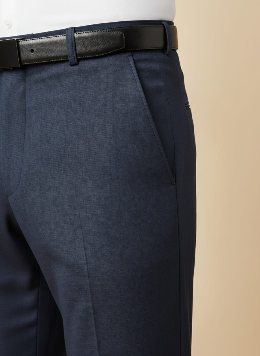 Men’s Tailored Slim Fit Formal Pants Boston Blue