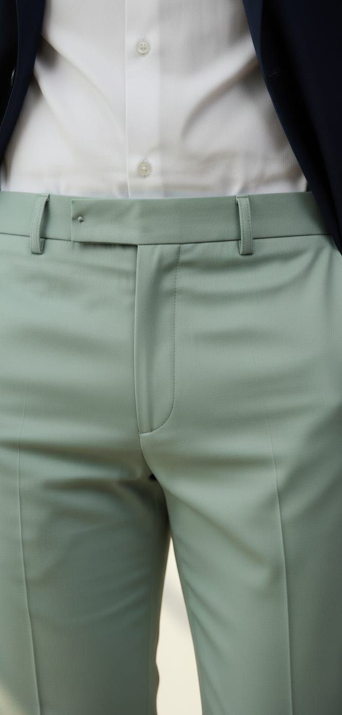 Men’s Tailored Slim Fit Formal Pants Boston Pista