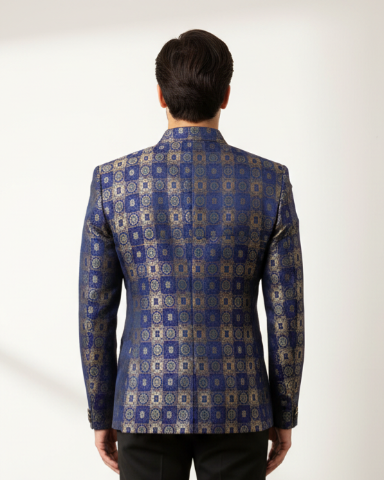 Tatvivah Men's Jodhpuri Blue 6331