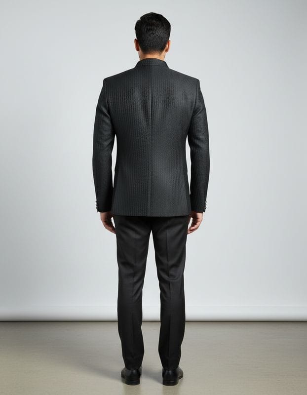 Tatvivah Men's Open Jodhpuri Black 6337