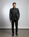 Tatvivah Men's Open Jodhpuri Black 6337