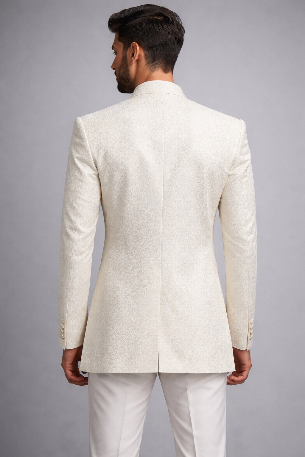 Tatvivah Men's Open Jodhpuri White 6339