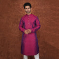 Men’s Premium Ethnic Kurta Set | Stylish Wedding & Festive Wear Kurta Pajama 3131 Royal Red
