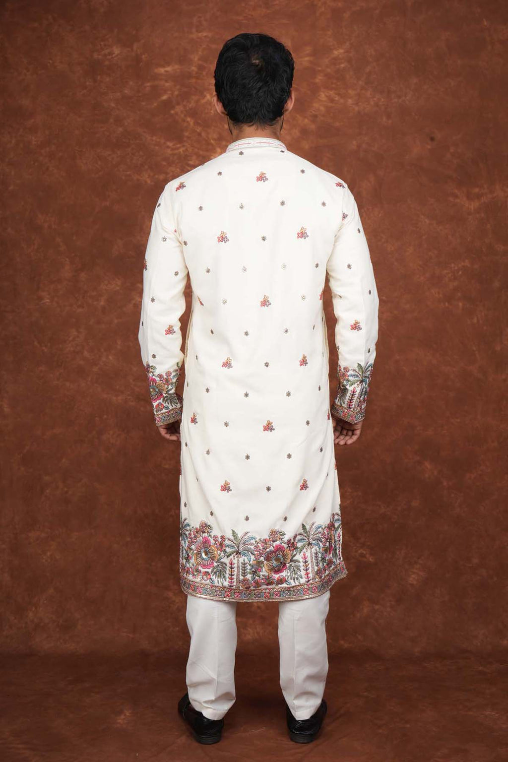 Men’s Premium Ethnic Kurta Set | Stylish Wedding & Festive Wear Kurta Pajama 3144 Cream