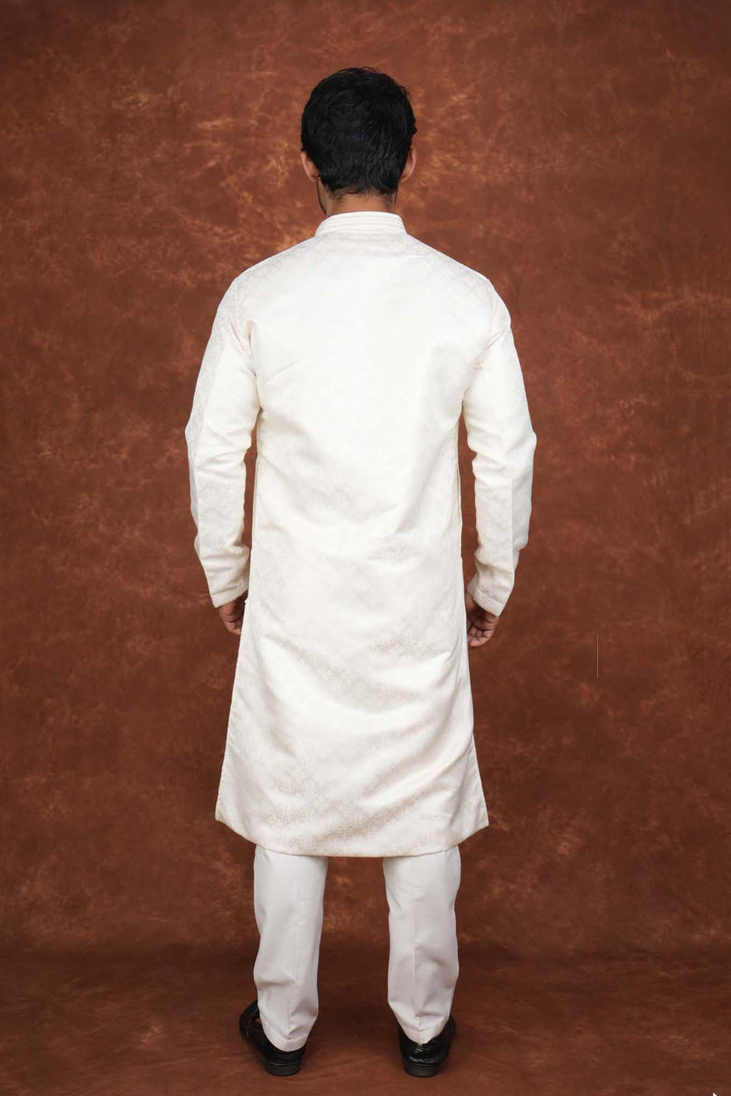 Men’s Premium Ethnic Kurta Set | Stylish Wedding & Festive Wear Kurta Pajama 3137 Cream