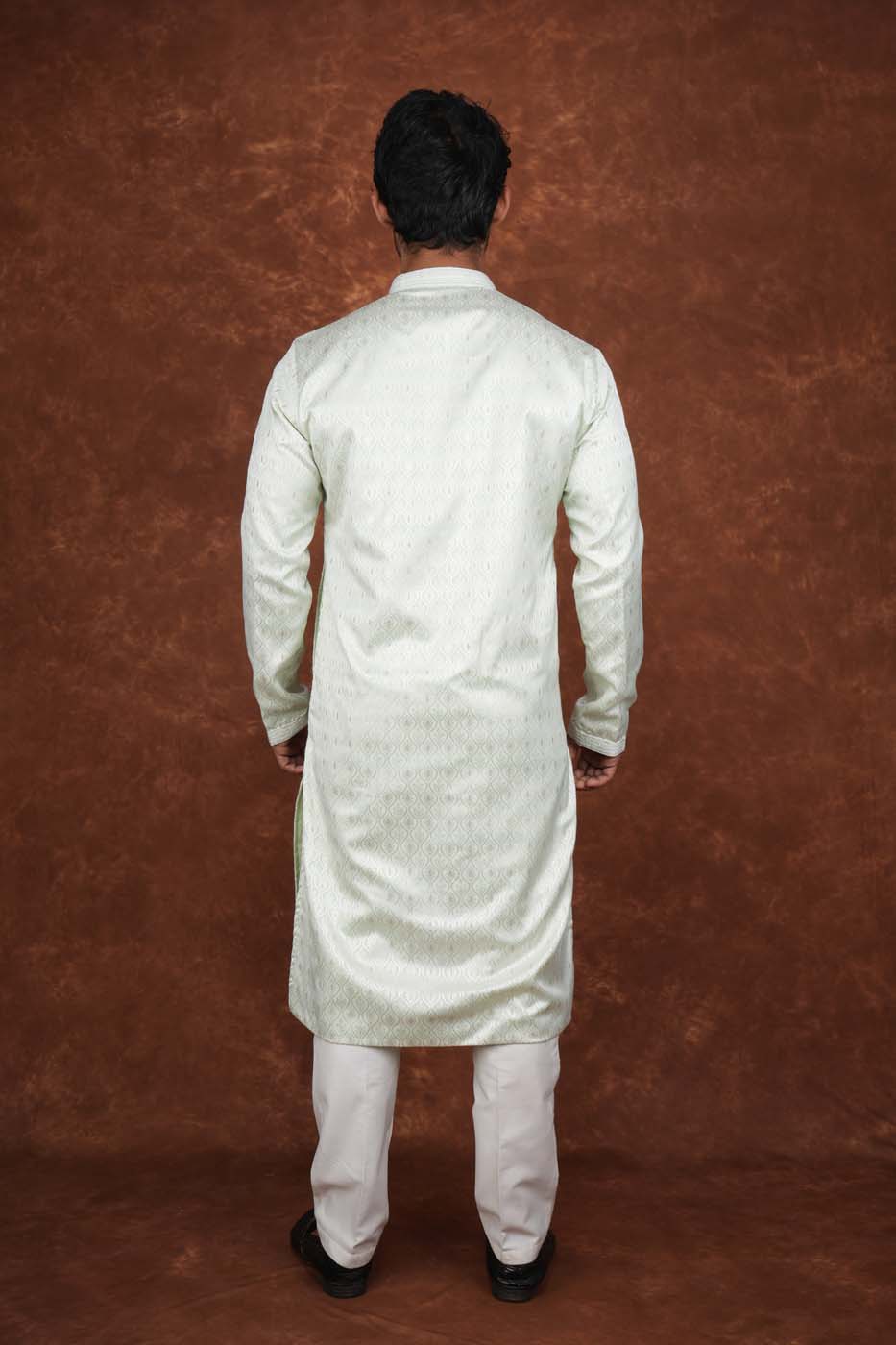Men’s Premium Ethnic Kurta Set | Stylish Wedding & Festive Wear Kurta Pajama 3133 Green