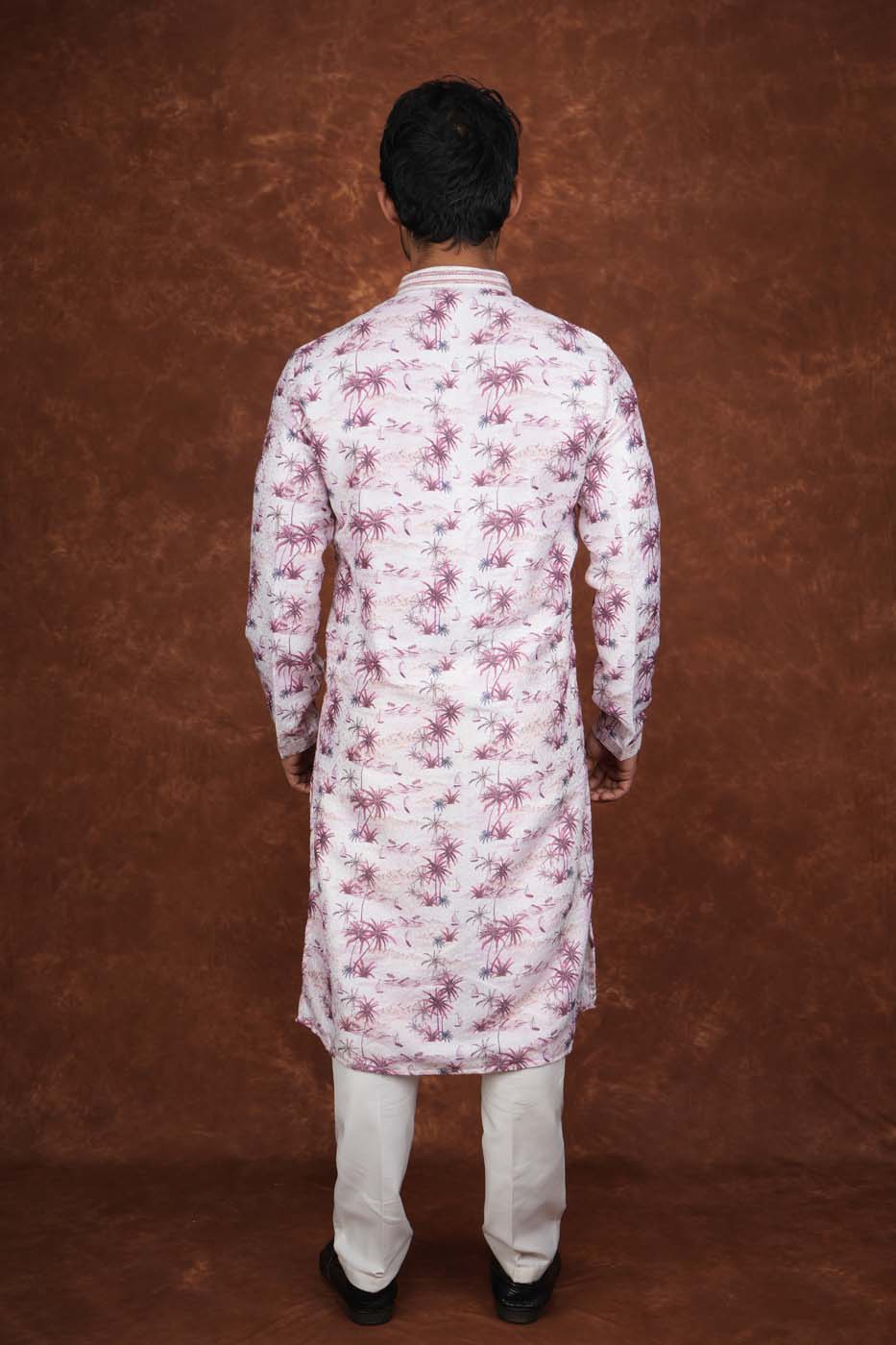 Men’s Premium Ethnic Kurta Set | Stylish Wedding & Festive Wear Kurta Pajama 3140 Pink