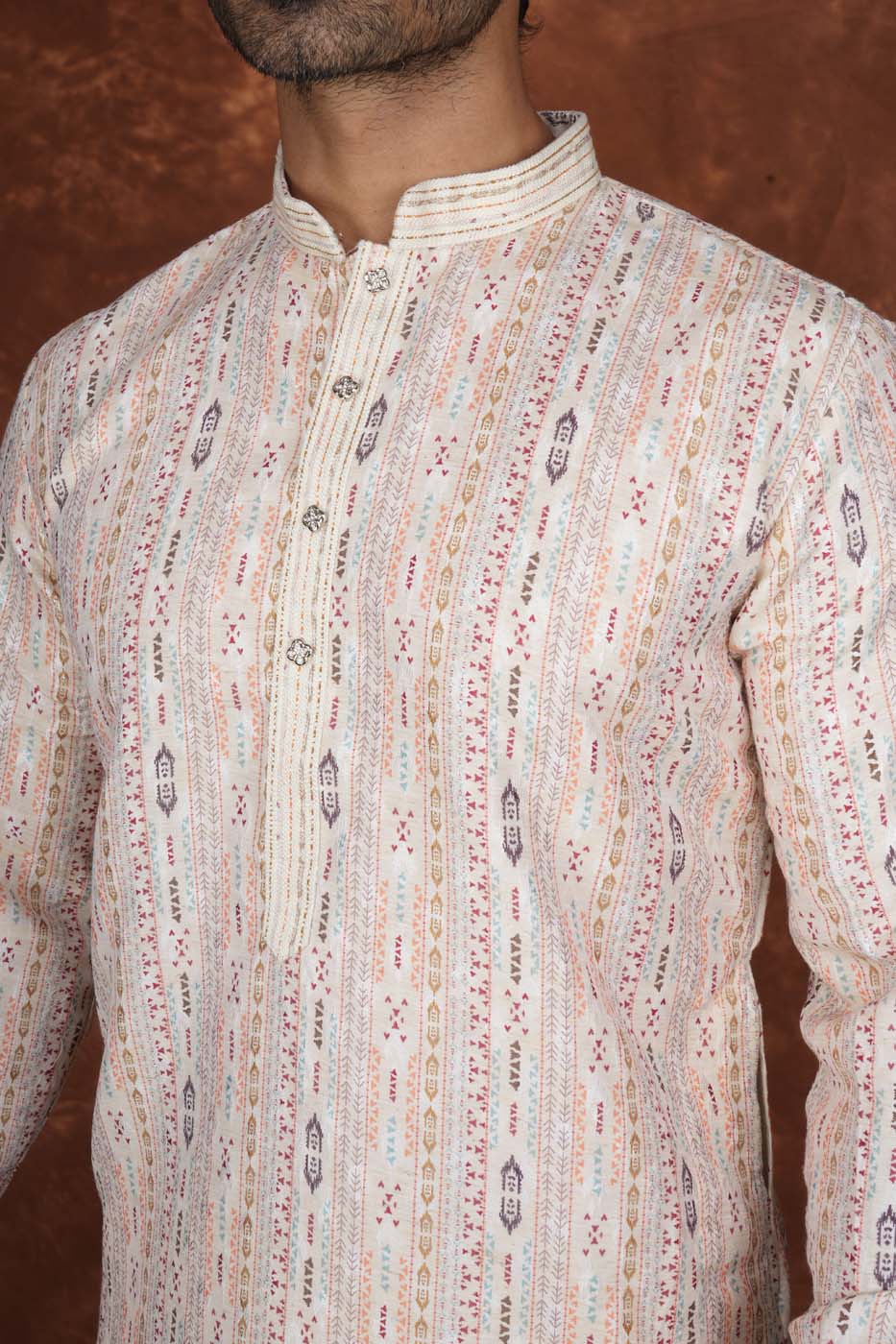 Men’s Premium Ethnic Kurta Set | Stylish Wedding & Festive Wear Kurta Pajama 3139 Yellow
