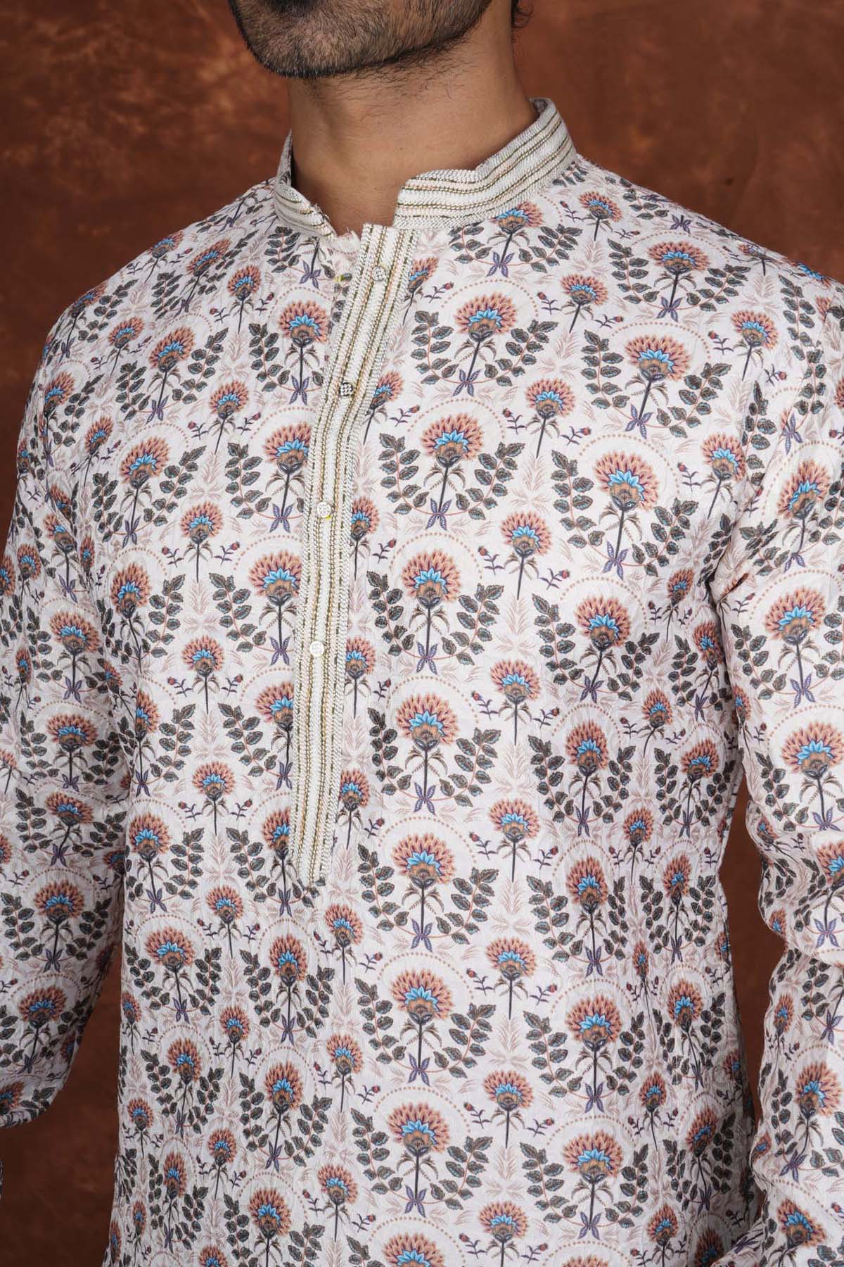 Men’s Premium Ethnic Kurta Set | Stylish Wedding & Festive Wear Kurta Pajama 3141 Yellow