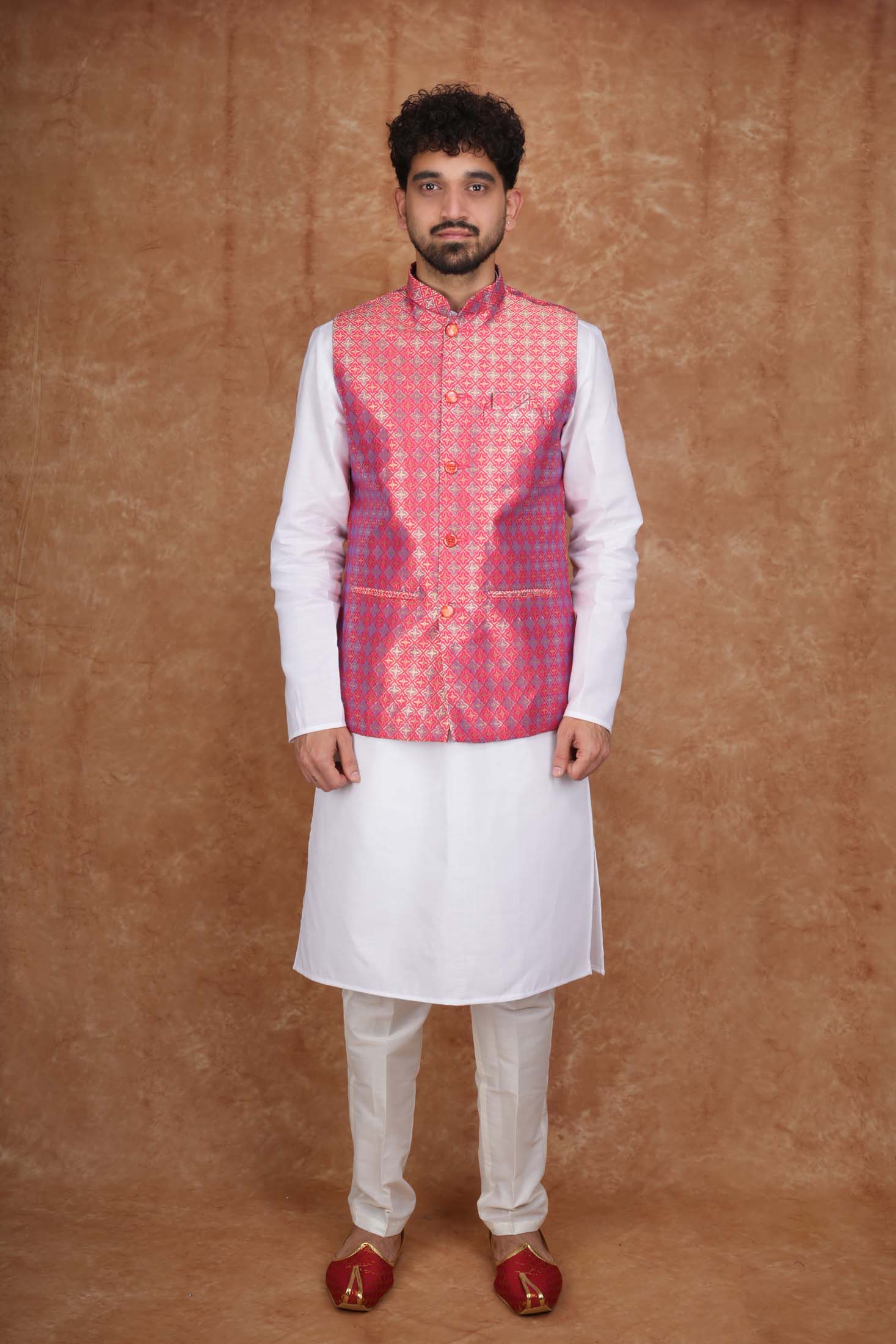 Tatvivah Men's Modi Jacket Red 4206