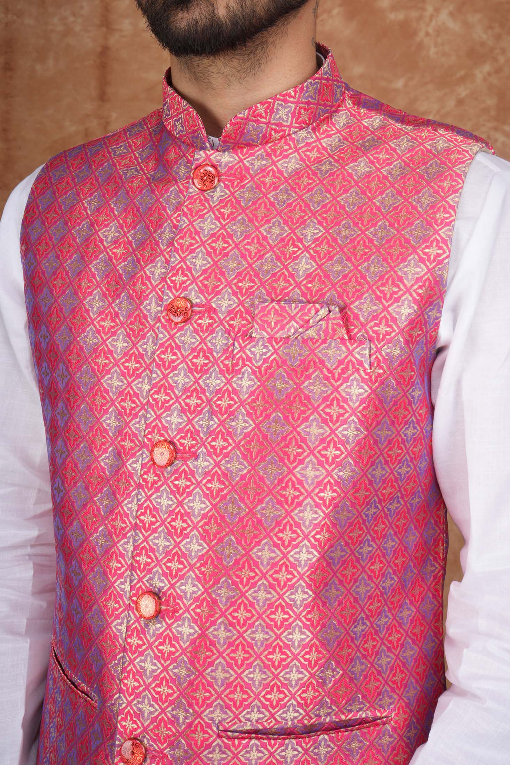 Tatvivah Men's Modi Jacket Red 4206