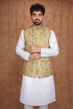 Tatvivah Men's Modi Jacket Yellow 4202
