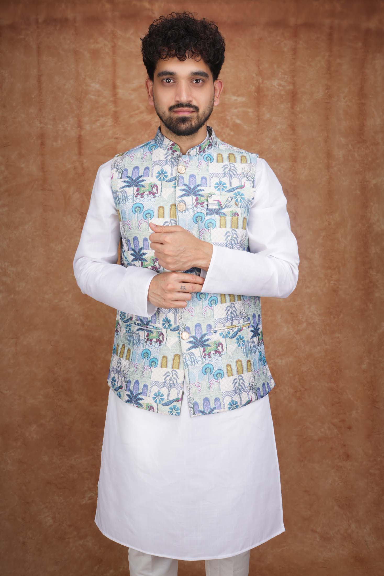 Tatvivah Men's Modi Jacket Green 4203