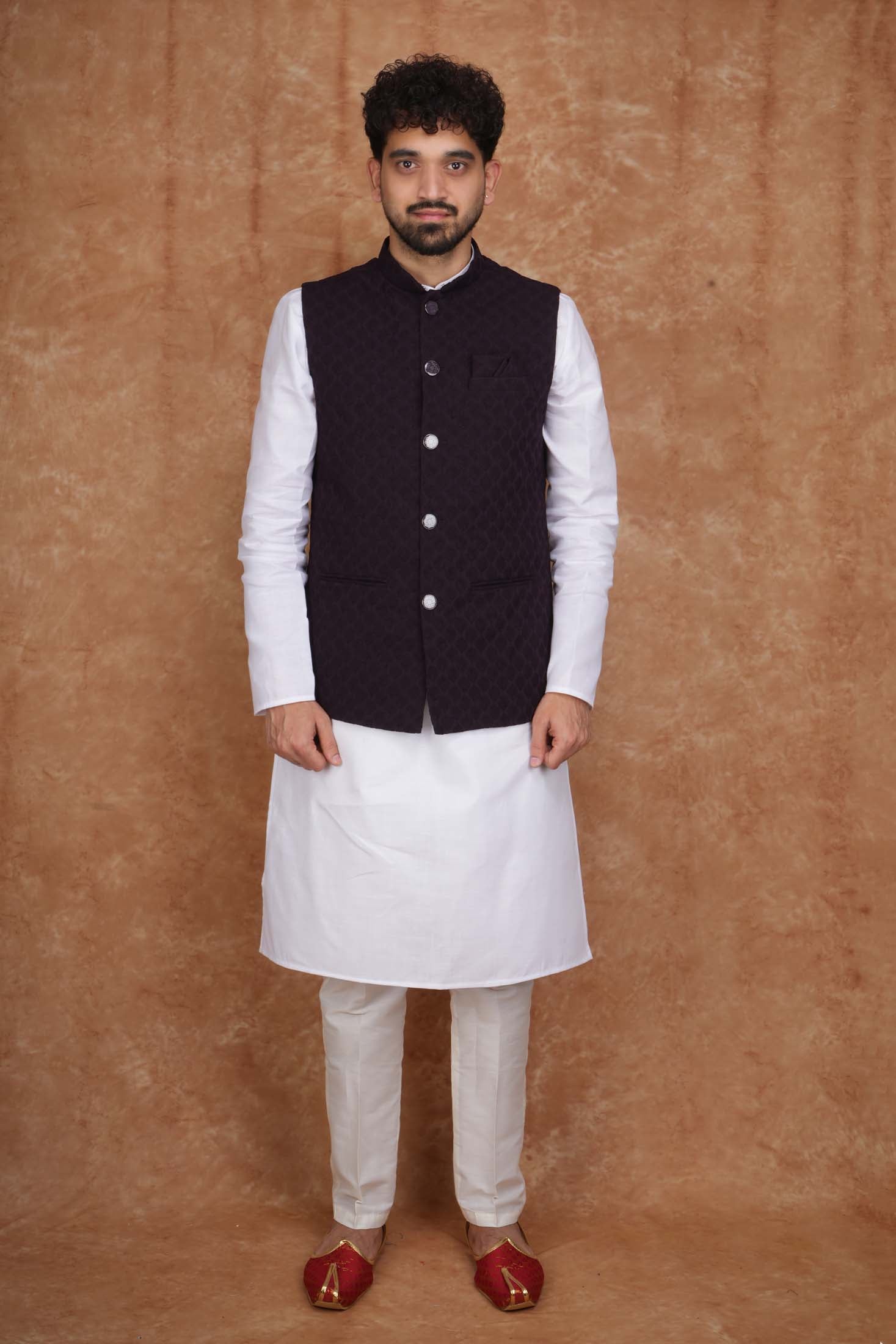 Tatvivah Men's Modi Jacket Purple 4205