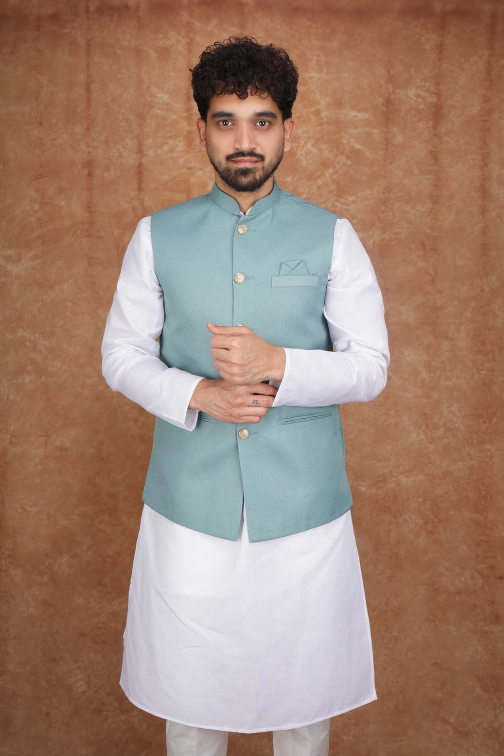 Tatvivah Men's Modi Jacket CREP Sage Green