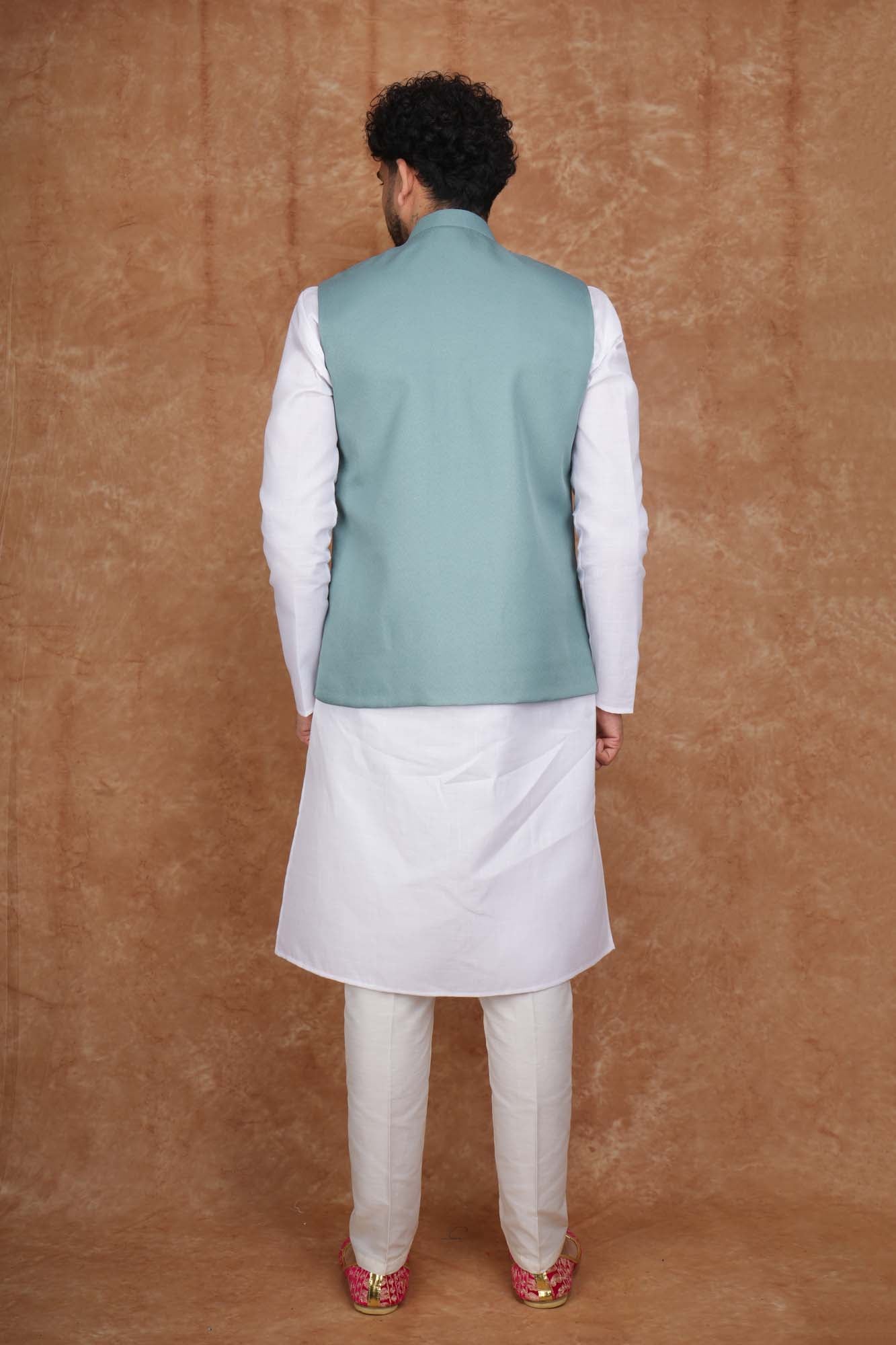 Tatvivah Men's Modi Jacket CREP Sage Green