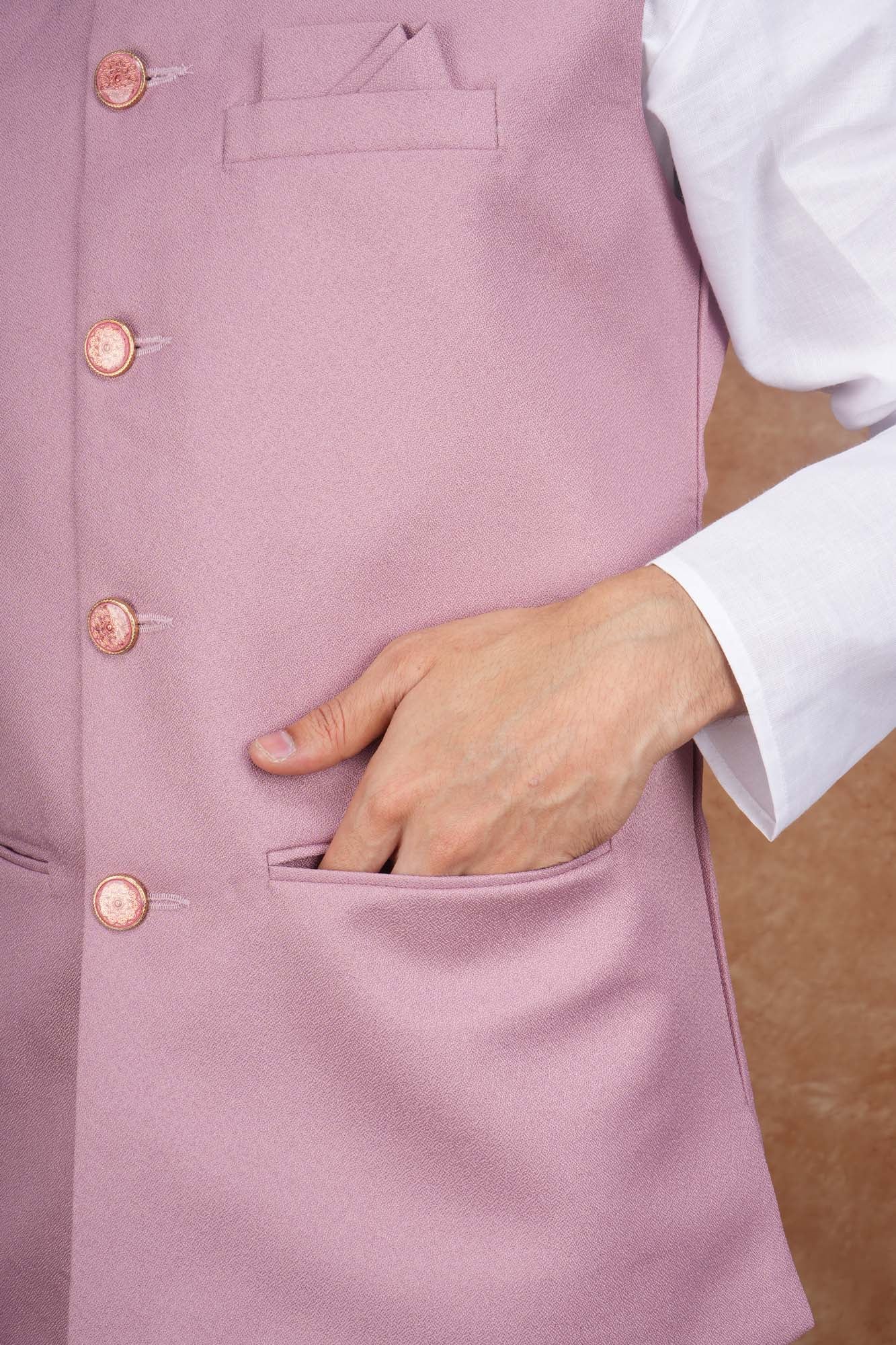 Tatvivah Men's Modi Jacket CREP Pink