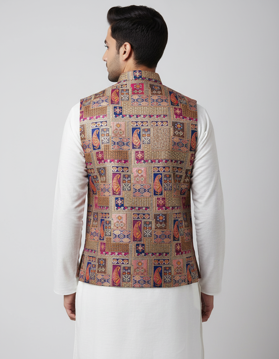 Tatvivah Men's Modi Jacket Green W4033